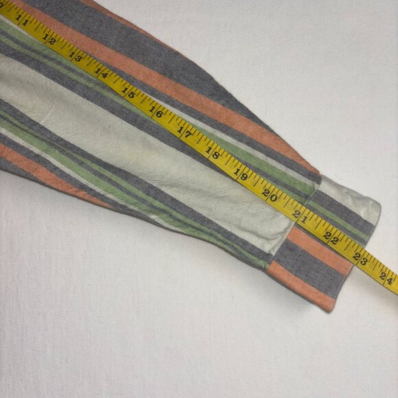 Rough Stock by Panhandle Slim Multicolor Striped Western Shirt - Size M - Picture 9 of 14